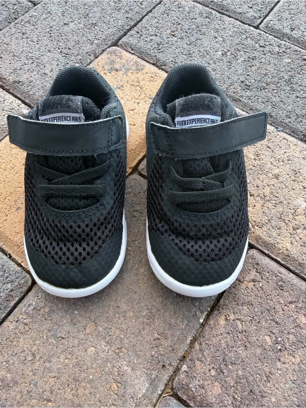 Nike Flex Experience Toddler sBlack Mesh Shoes